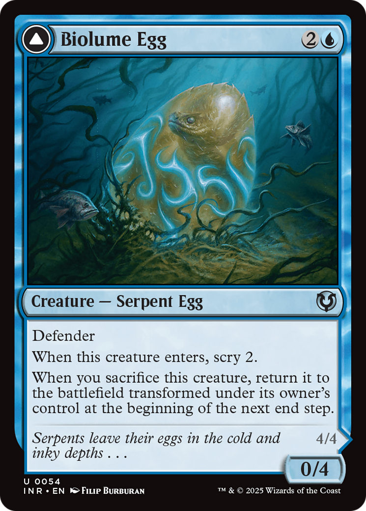 Biolume Egg Foil (054) - Innistrad Remastered