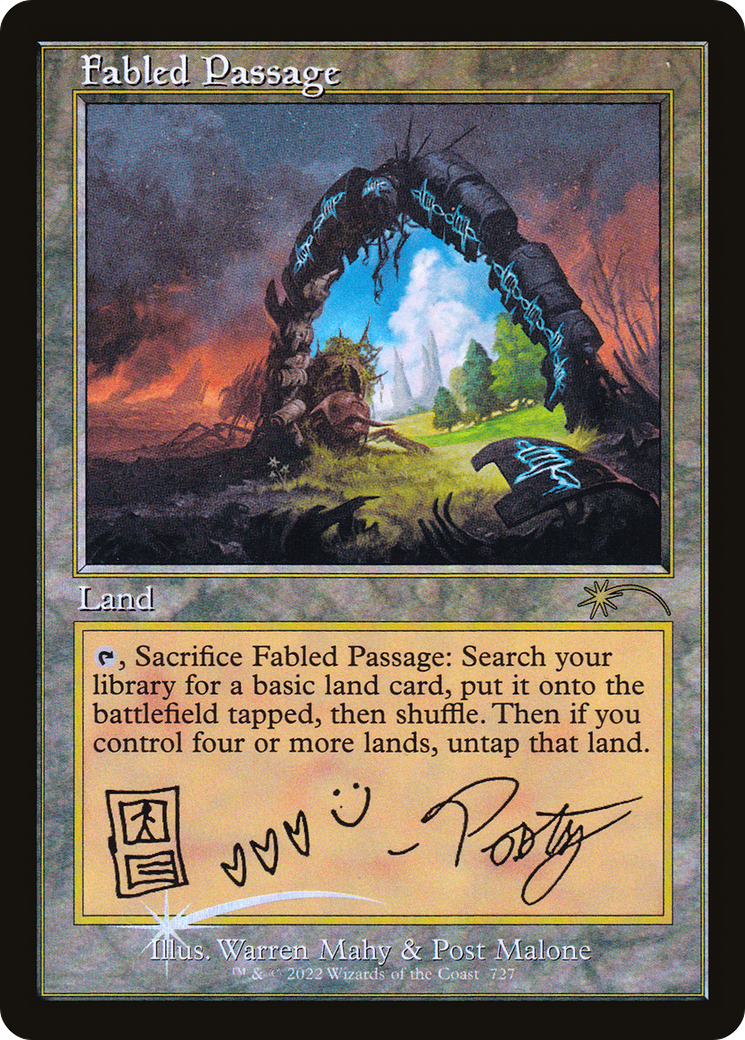 Fabled Passage (Retro) (727) Foil - Secret Lair Drop