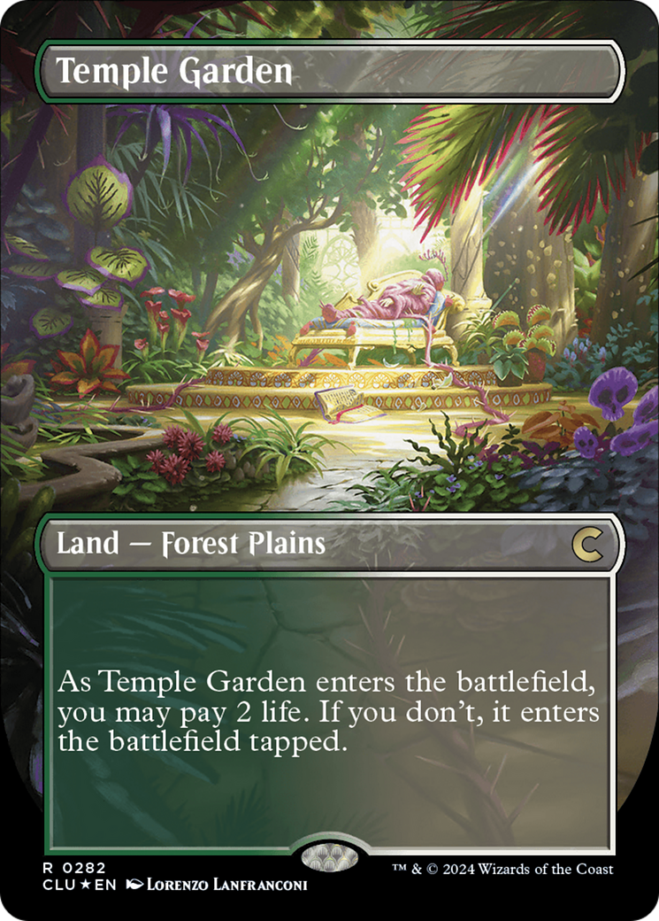 Temple Garden(Borderless) Foil (282)