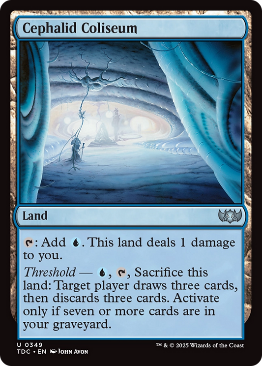 Cephalid Coliseum (349) - Commander: Tarkir: Dragonstorm