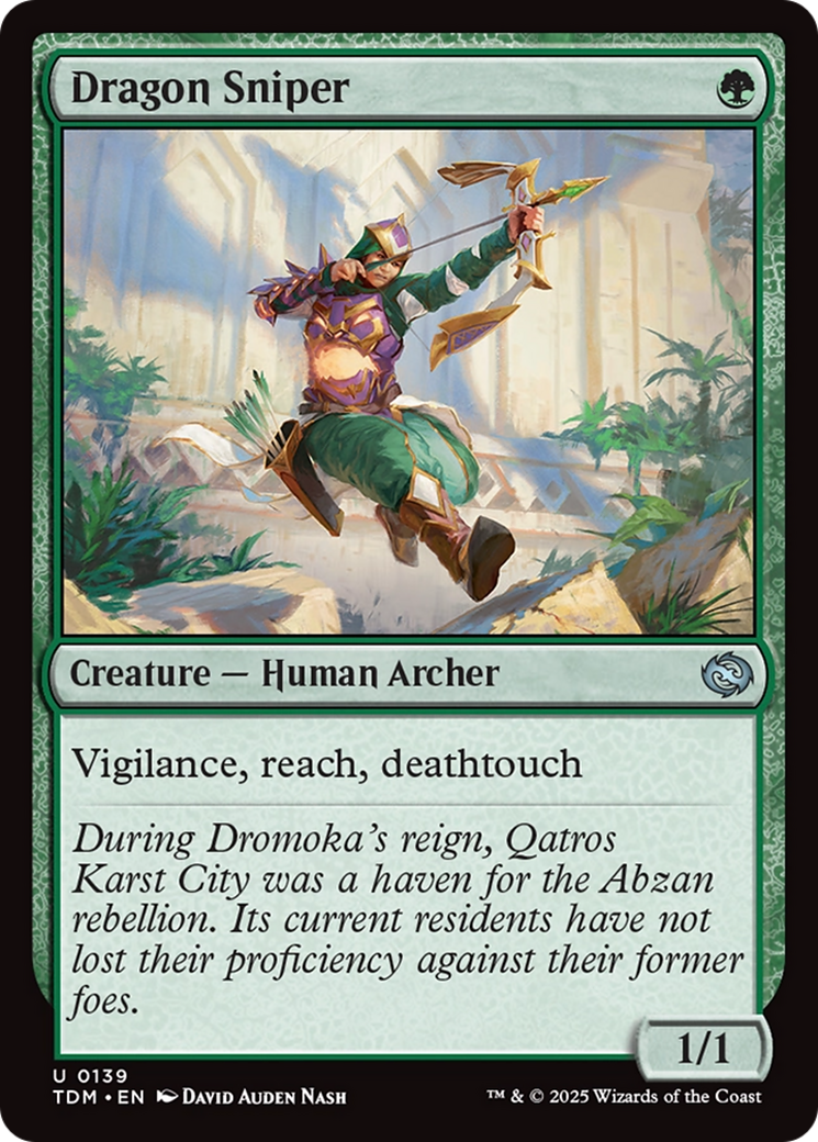 Dragon Sniper (139) Foil - Tarkir: Dragonstorm