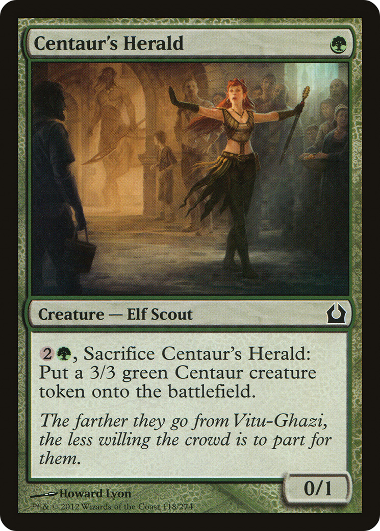 Centaur's Herald (118) Foil - Return to Ravnica