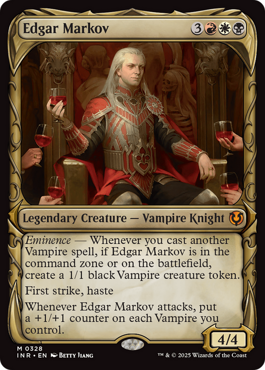 Edgar Markov (Showcase) Foil (328) - Innistrad Remastered