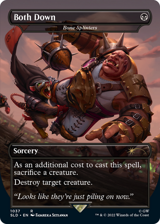 Bone Splinters (Both Down) (1037) - Secret Lair Drop