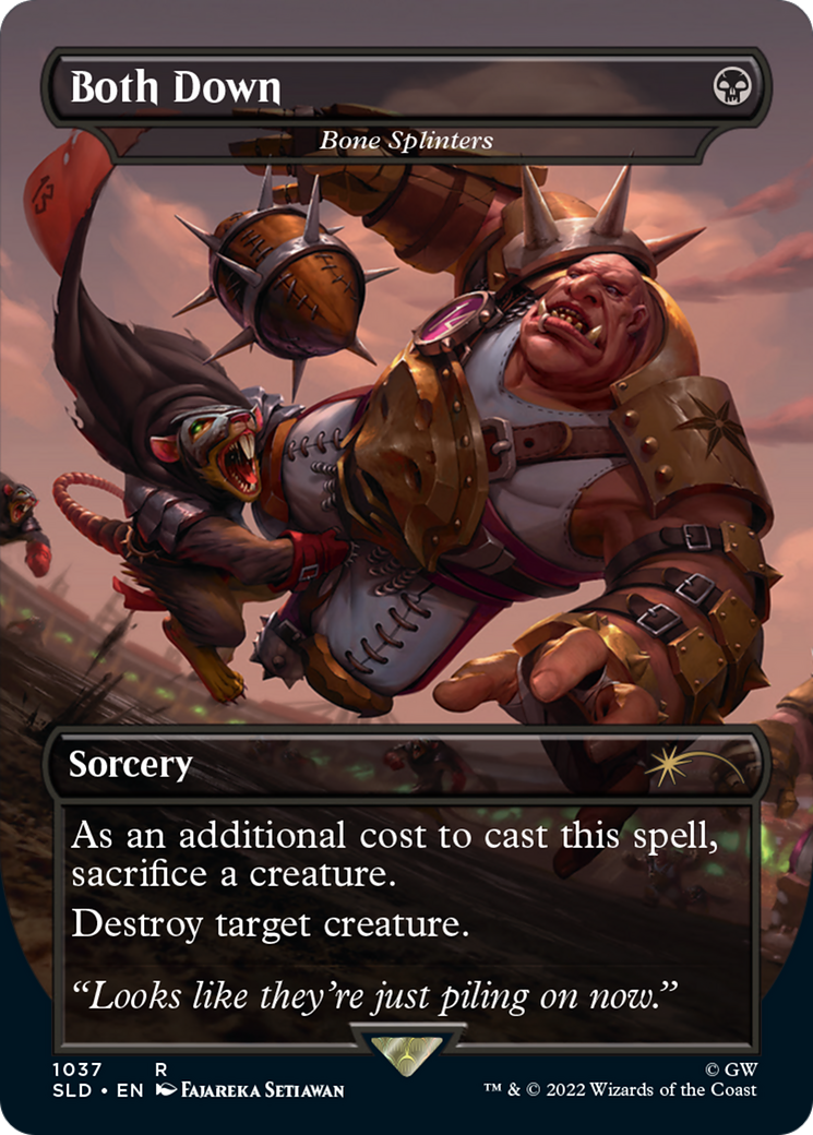 Bone Splinters (Both Down) (1037) - Secret Lair Drop