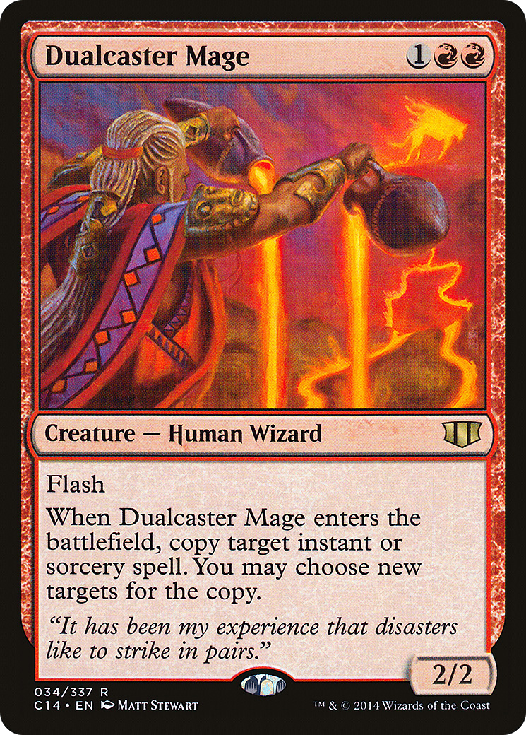 Dualcaster Mage (034) - Commander 2014