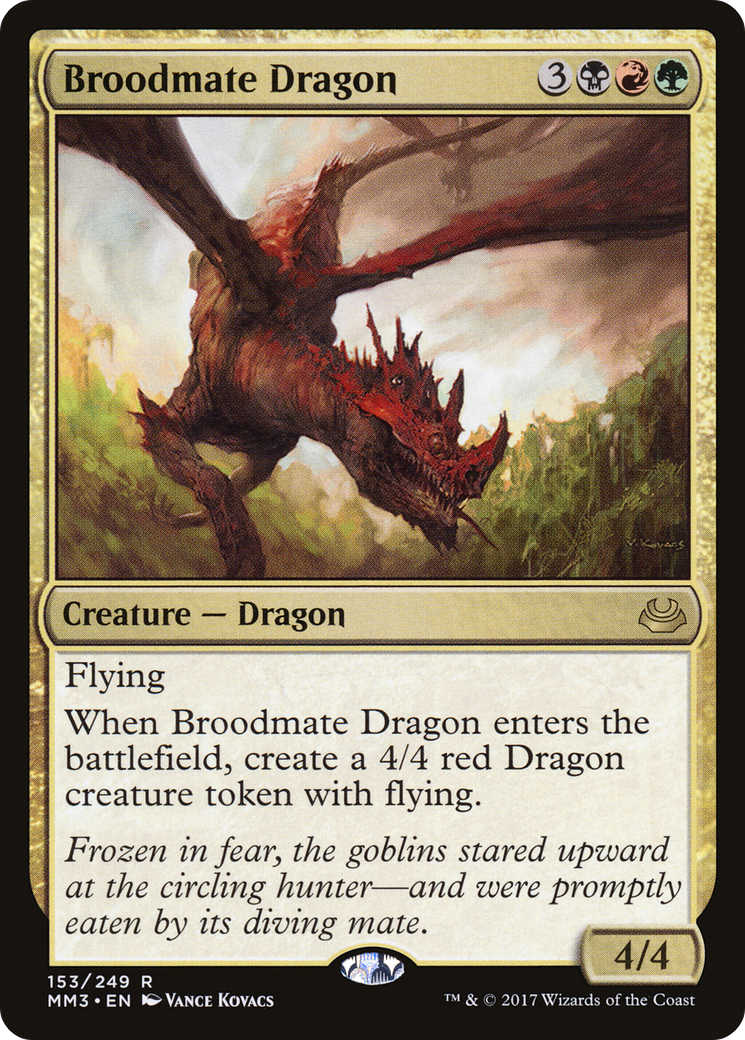 Broodmate Dragon (153) - Modern Masters 2017