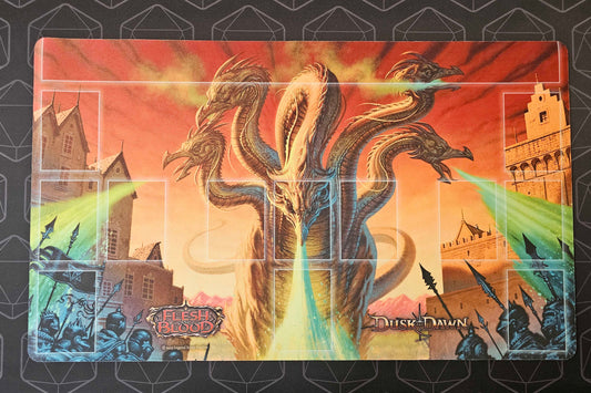 Flesh and Blood Playmat Shaden Death Hydra-Silver Goblin