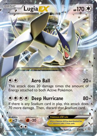 Lugia EX (68) Holofoil - XY Ancient Origins
