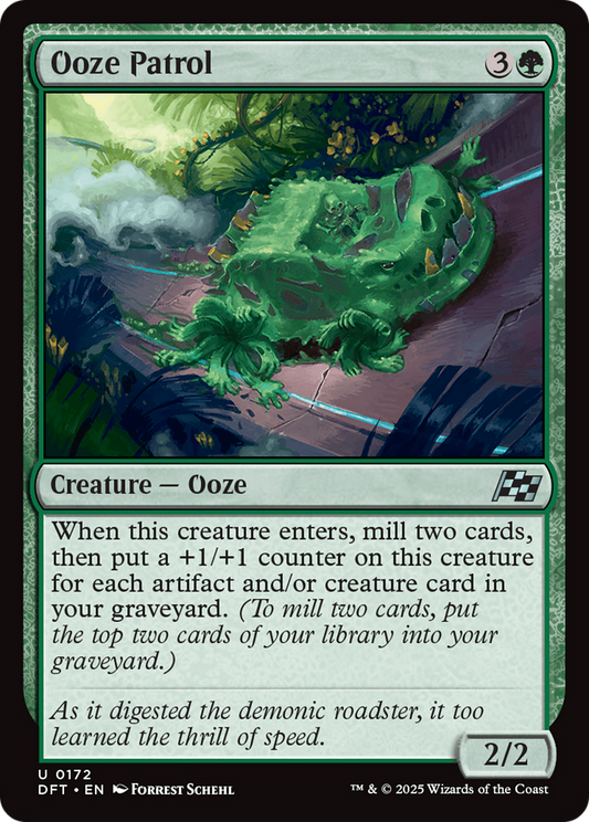 Ooze Patrol Foil (172) - Aetherdrift