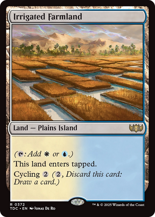 Irrigated Farmland (372) - Commander: Tarkir: Dragonstorm
