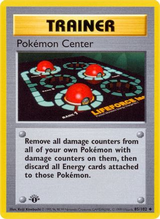Pokemon Center (85) (1st Edition) - Base Set (Shadowless)