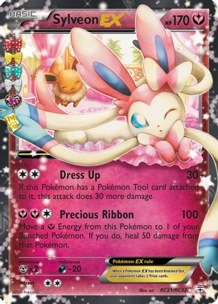 Sylveon EX (RC21) Holofoil - Generations Radiant Collection