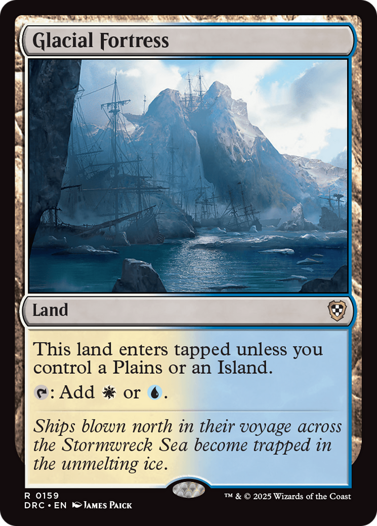 Glacial Fortress (159) - Commander: Aetherdrift