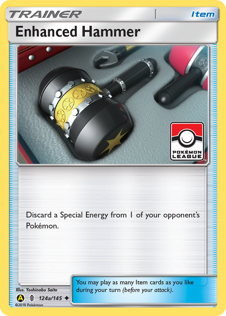 Enhanced Hammer (Pokemon League) (124a) Reverse Holofoil - Guardians Rising