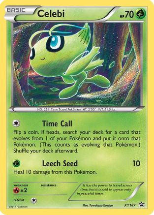 Celebi - XY187 (XY187) Holofoil - XY Promos