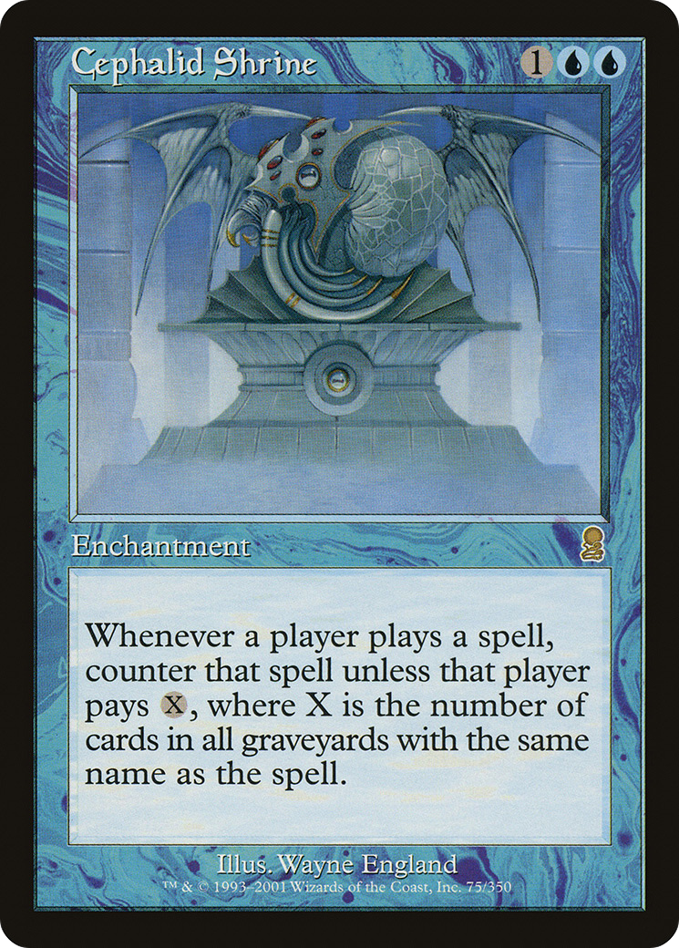 Cephalid Shrine (Retro) (075) Foil - Odyssey