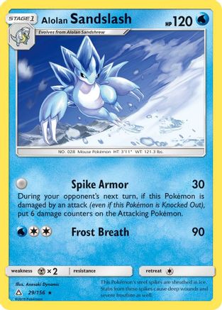 Alolan Sandslash (29) Reverse Holofoil - Ultra Prism