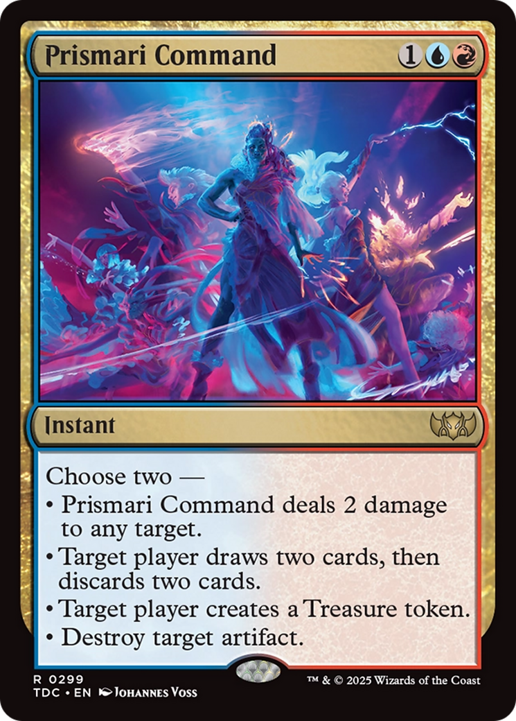 Prismari Command (299) - Commander: Tarkir: Dragonstorm