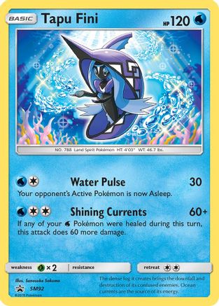 Tapu Fini - SM92 (SM92) Holofoil - SM Promos