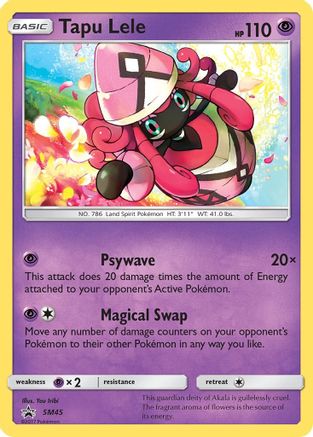 Tapu Lele - SM45 (SM45) Holofoil - SM Promos