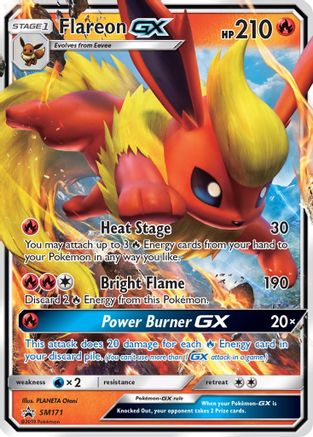 Flareon GX - SM171 (SM171) Holofoil - SM Promos
