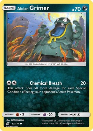 Alolan Grimer (83) - SM Team Up