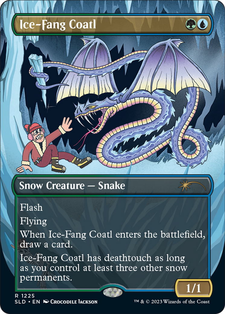 Ice-Fang Coatl (1225) - Secret Lair Drop
