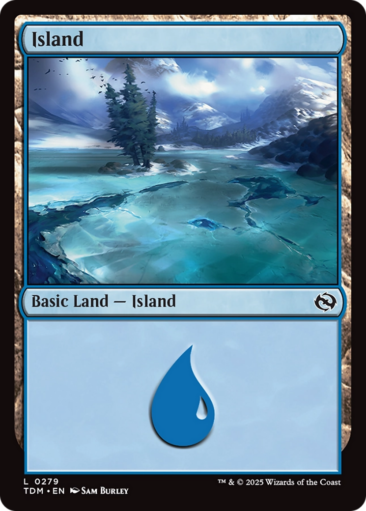 Island (279) - Tarkir: Dragonstorm