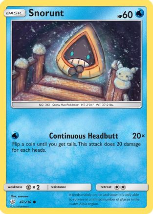 Snorunt (47) - Cosmic Eclipse