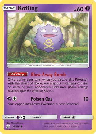 Koffing (76) - Cosmic Eclipse