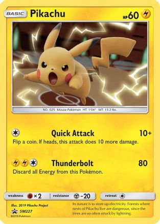 Pikachu - SM227 (SM227) Holofoil - SM Promos