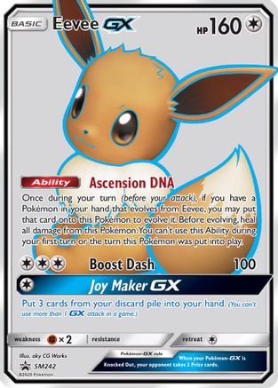 Eevee GX - SM242 (SM242) Holofoil - SM Promos