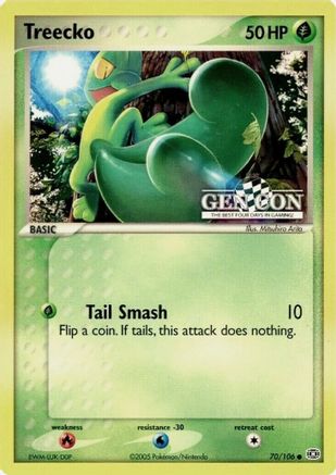 Treecko - 70/106 (GEN CON) (70) - Miscellaneous Cards & Products