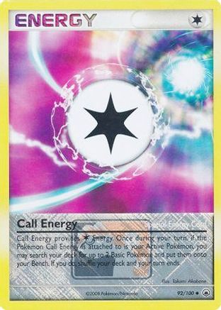 Call Energy - 92/100 (League Promo) (92) Reverse Holofoil - League & Championship Cards