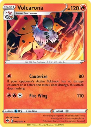 Volcarona (30) - Darkness Ablaze