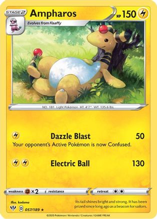 Ampharos (57) - Darkness Ablaze