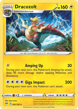 Dracozolt (65) - Darkness Ablaze