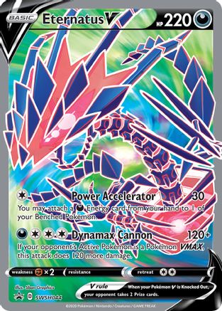 Eternatus V - SWSH044 (SWSH044) Holofoil - SWSH Sword & Shield Promo Cards