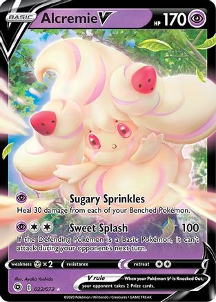 Alcremie V (22) Holofoil - Champions Path