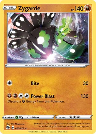 Zygarde (28) Holofoil - Champions Path