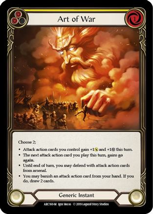 Art of War (ARC160) (Unlimited Edition) Rainbow Foil - Arcane Rising