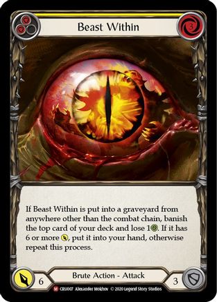 Beast Within (CRU007) Unlimited Edition  - Crucible of War