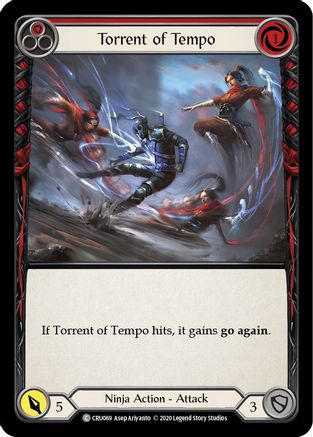Torrent of Tempo (Red) Unlimited Edition (CRU069) - Crucible of War
