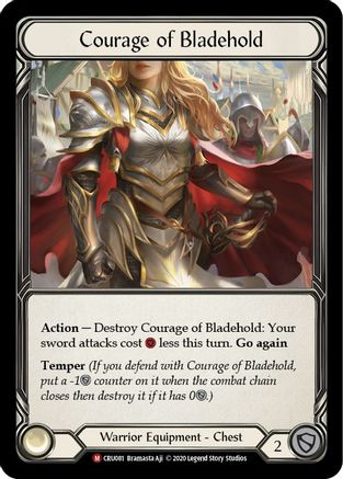 Courage of Bladehold 1st Edition (CRU081) - Crucible of War