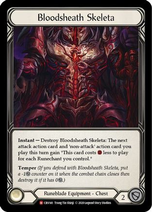 Bloodsheath Skeleta (CRU141) Unlimited Edition - Crucible of War