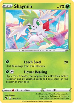 Shaymin (15) Holofoil - Vivid Voltage