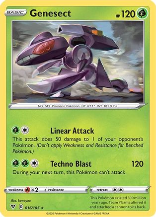 Genesect (16) Holofoil - Vivid Voltage