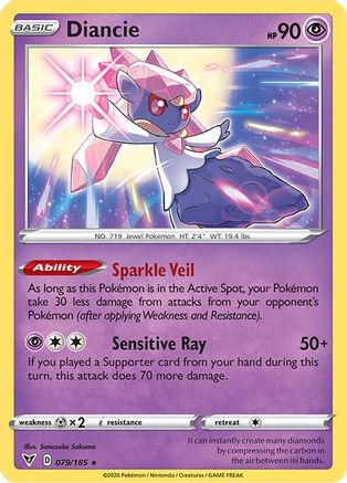 Diancie (79) Holofoil - Vivid Voltage
