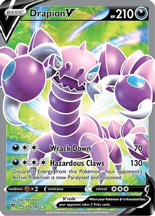 Drapion V (Full Art) (175) Holofoil - Vivid Voltage